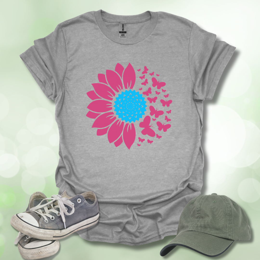 Floral Butterfly Tee