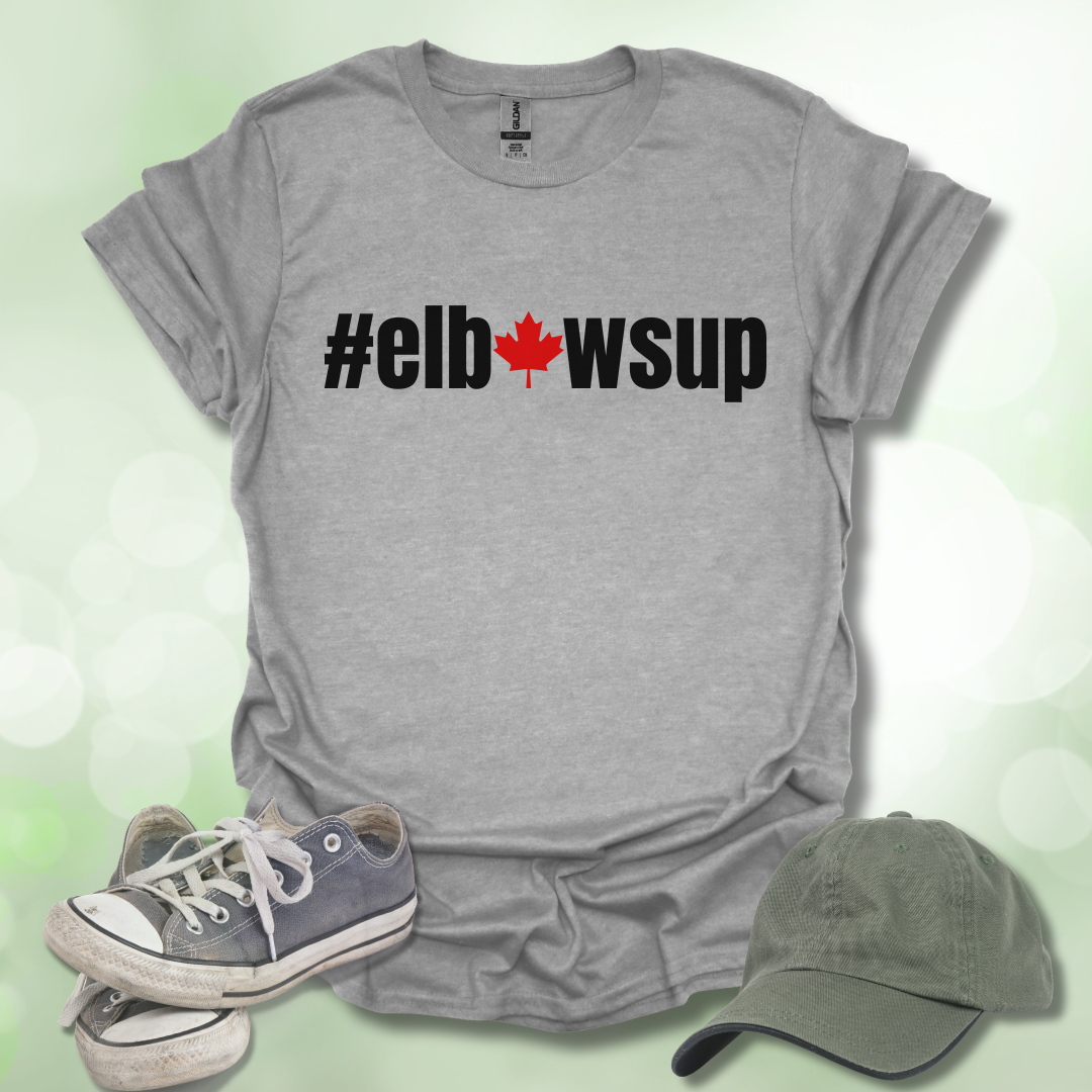 #elbowsup Canadian T-shirt