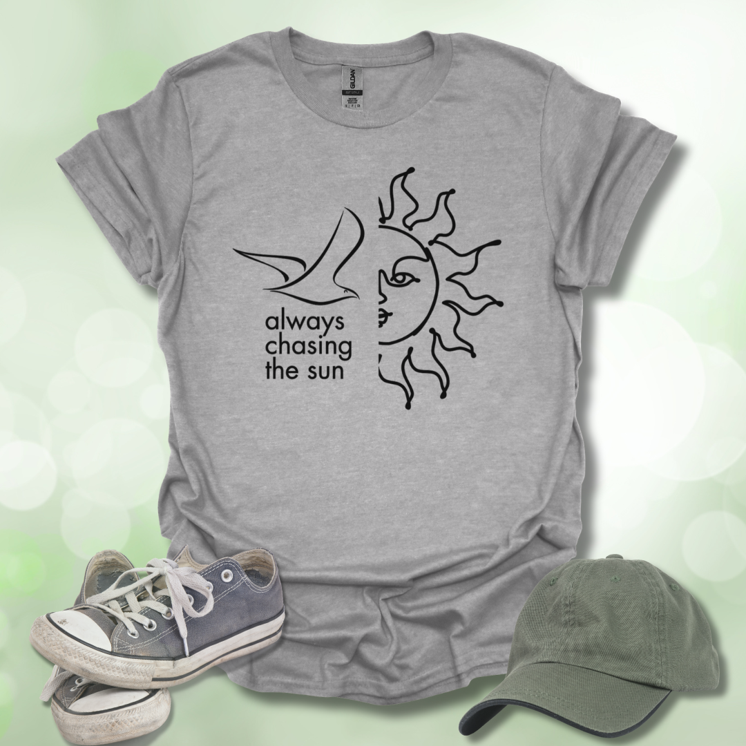 Always Chasing the Sun Tee - Bright & Cheery Summer Vibe