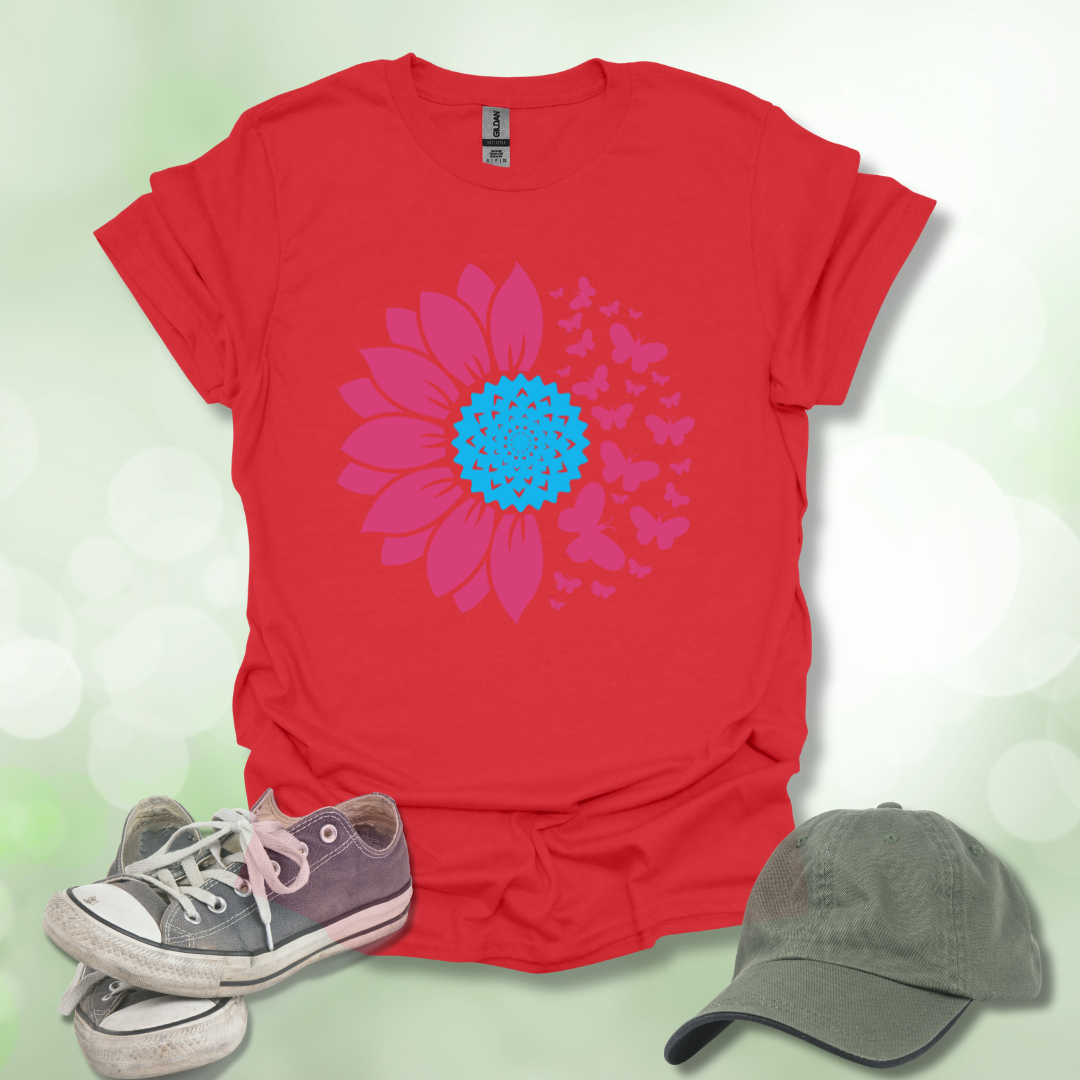 Floral Butterfly Tee