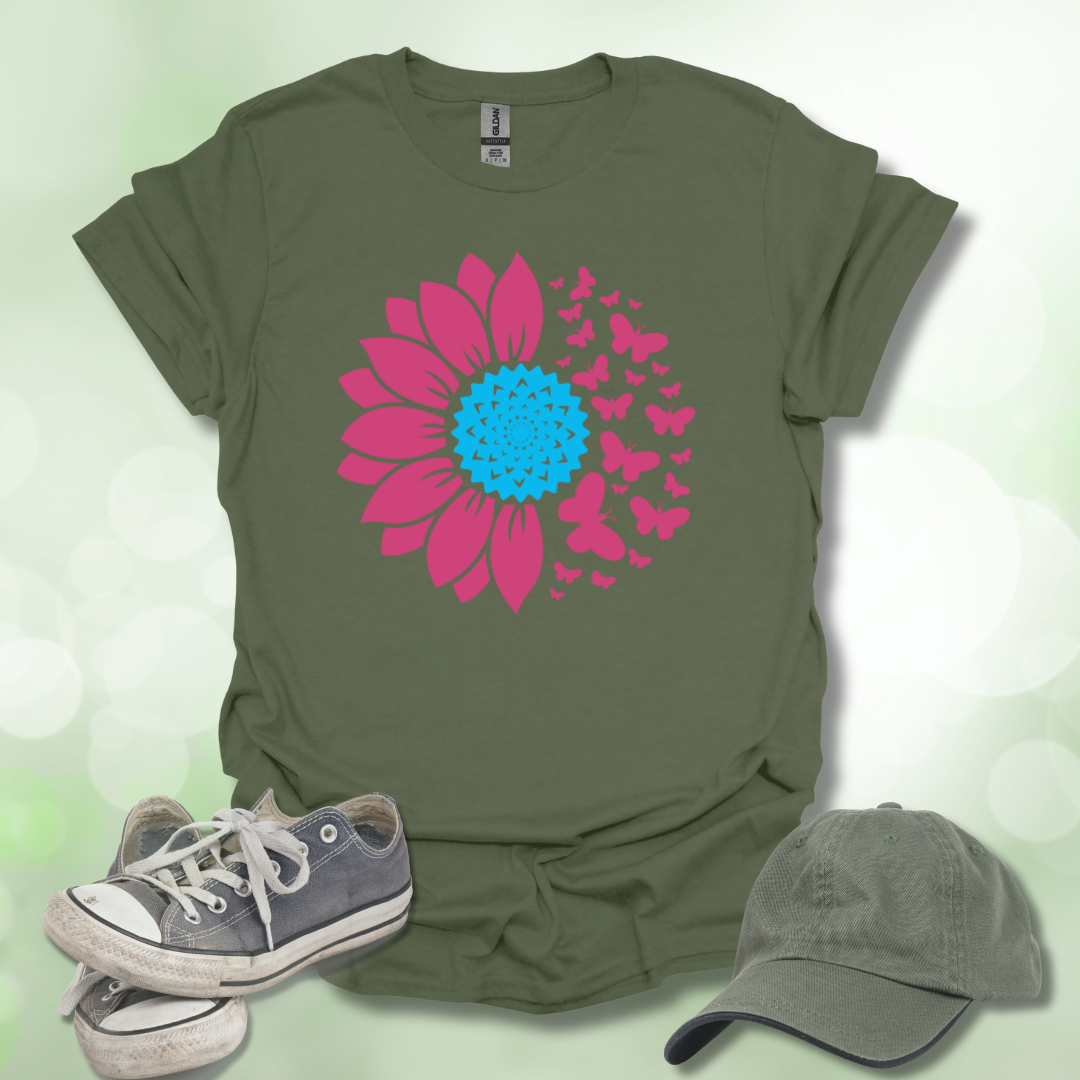 Floral Butterfly Tee