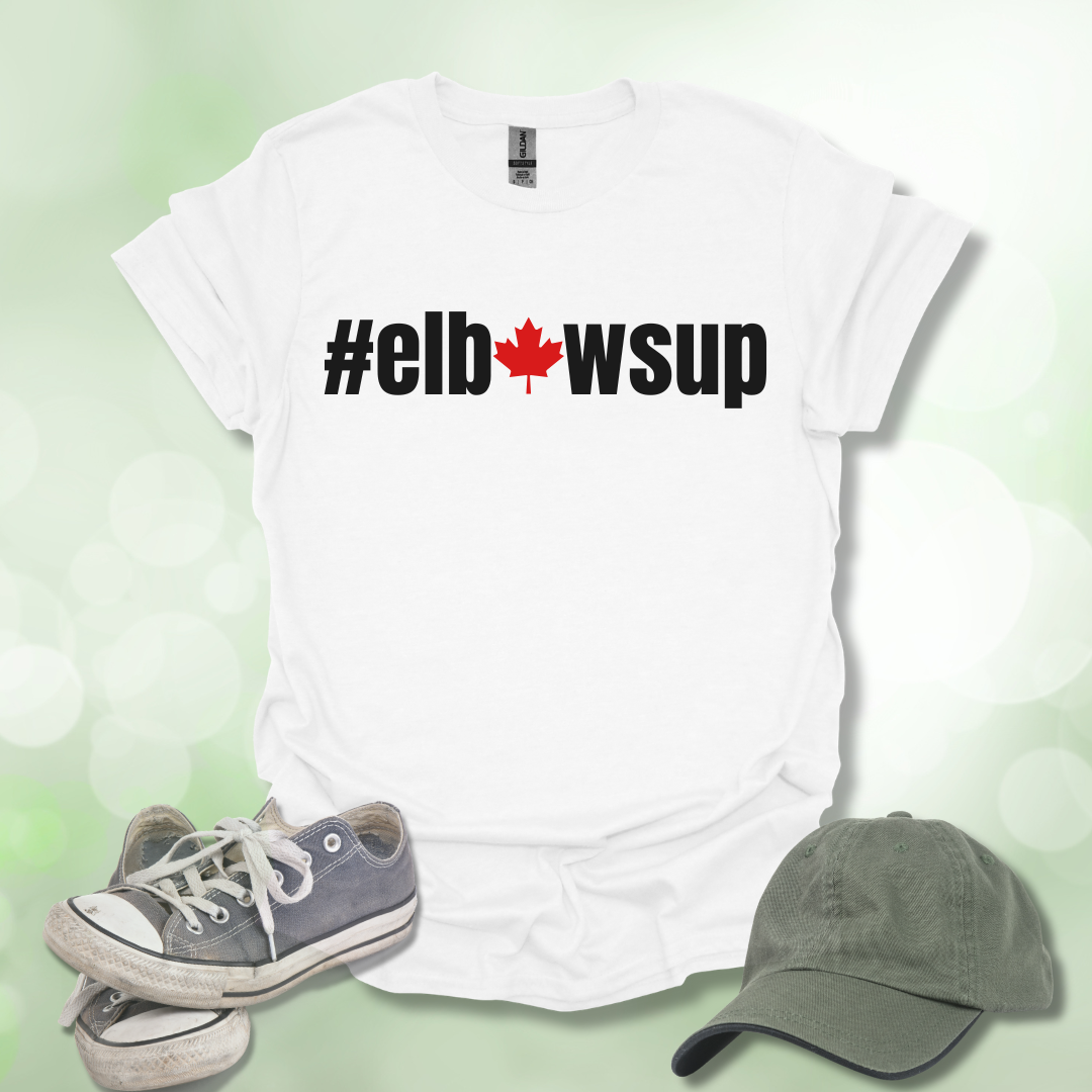 #elbowsup Canadian T-shirt