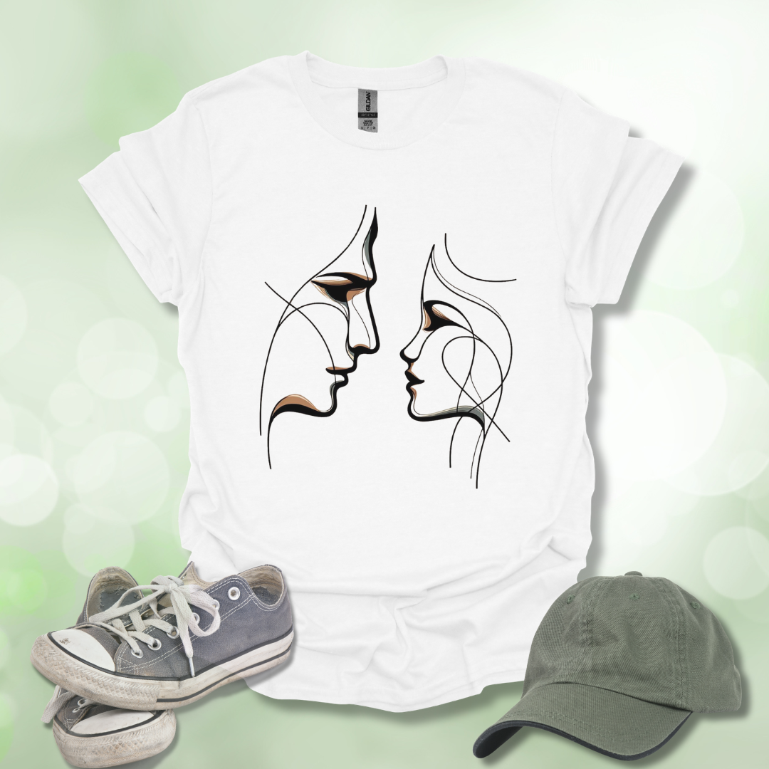 Parent-Child Line-Art Tee