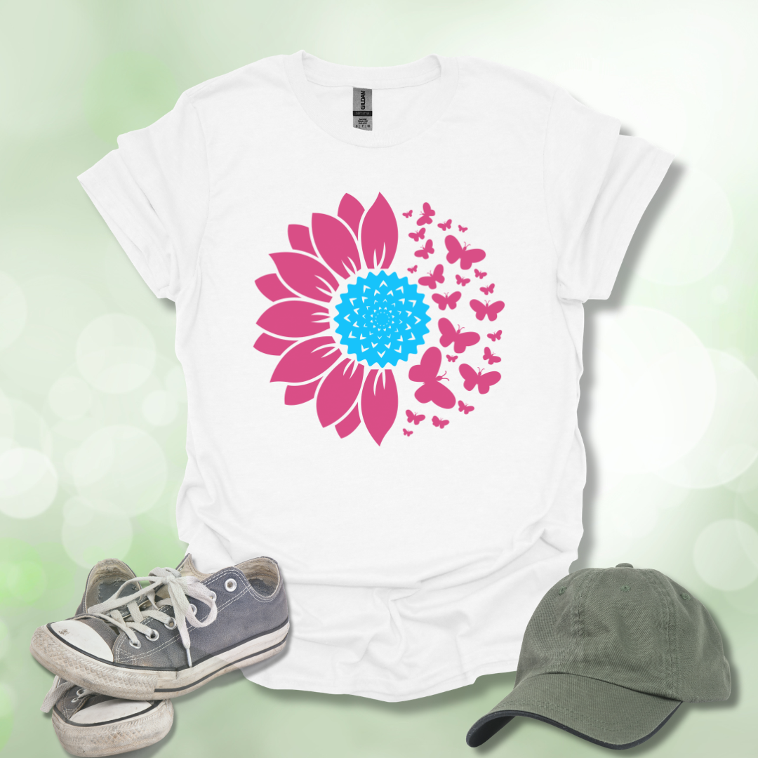 Floral Butterfly Tee