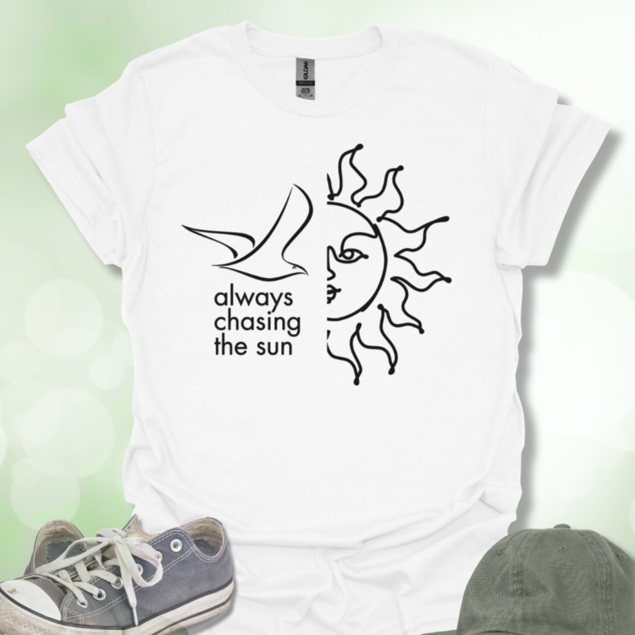 Always Chasing the Sun Tee - Bright & Cheery Summer Vibe