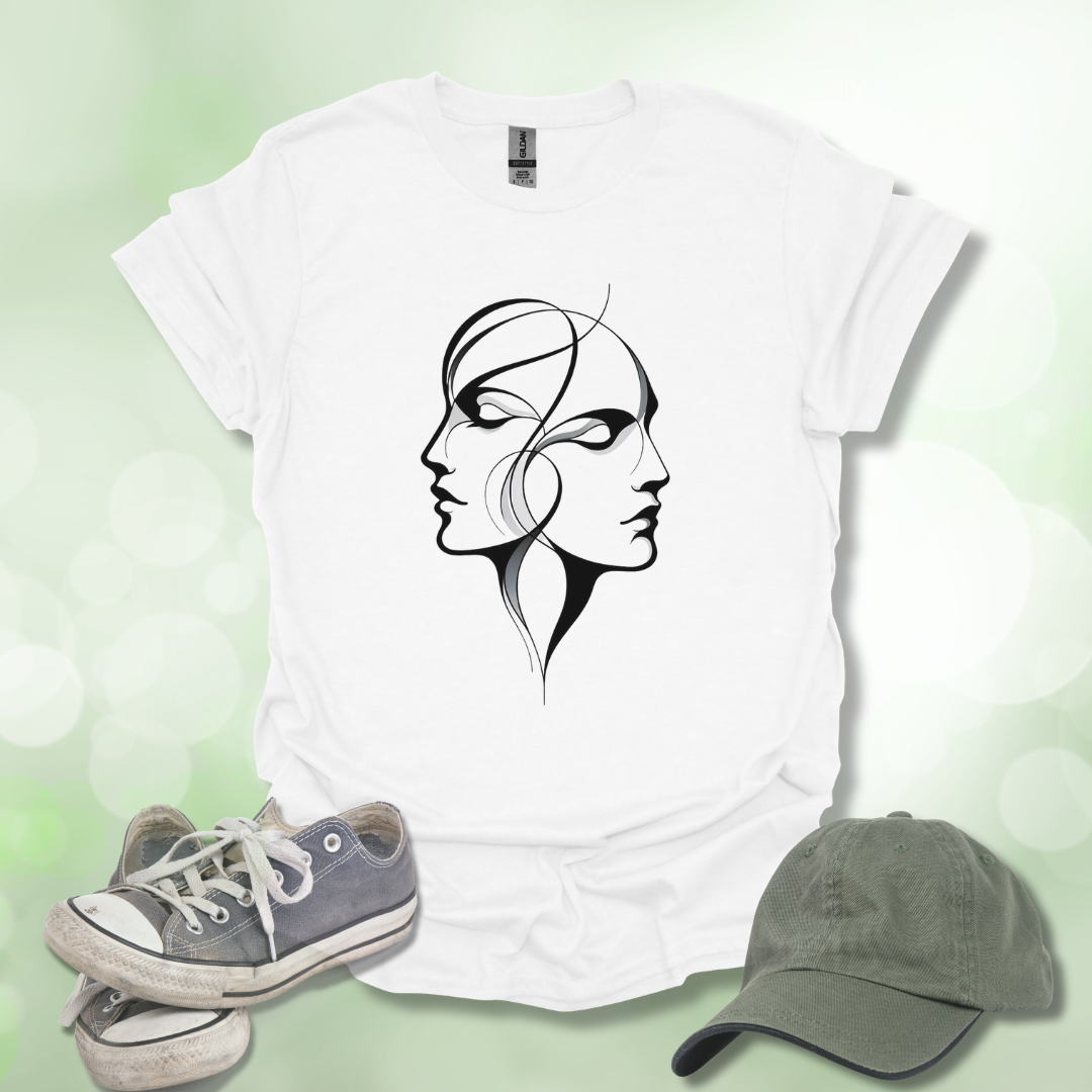 Artistic Duality Two Faces Shirt