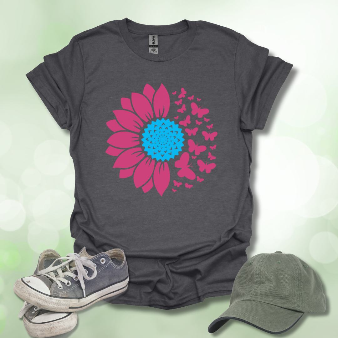 Floral Butterfly Tee