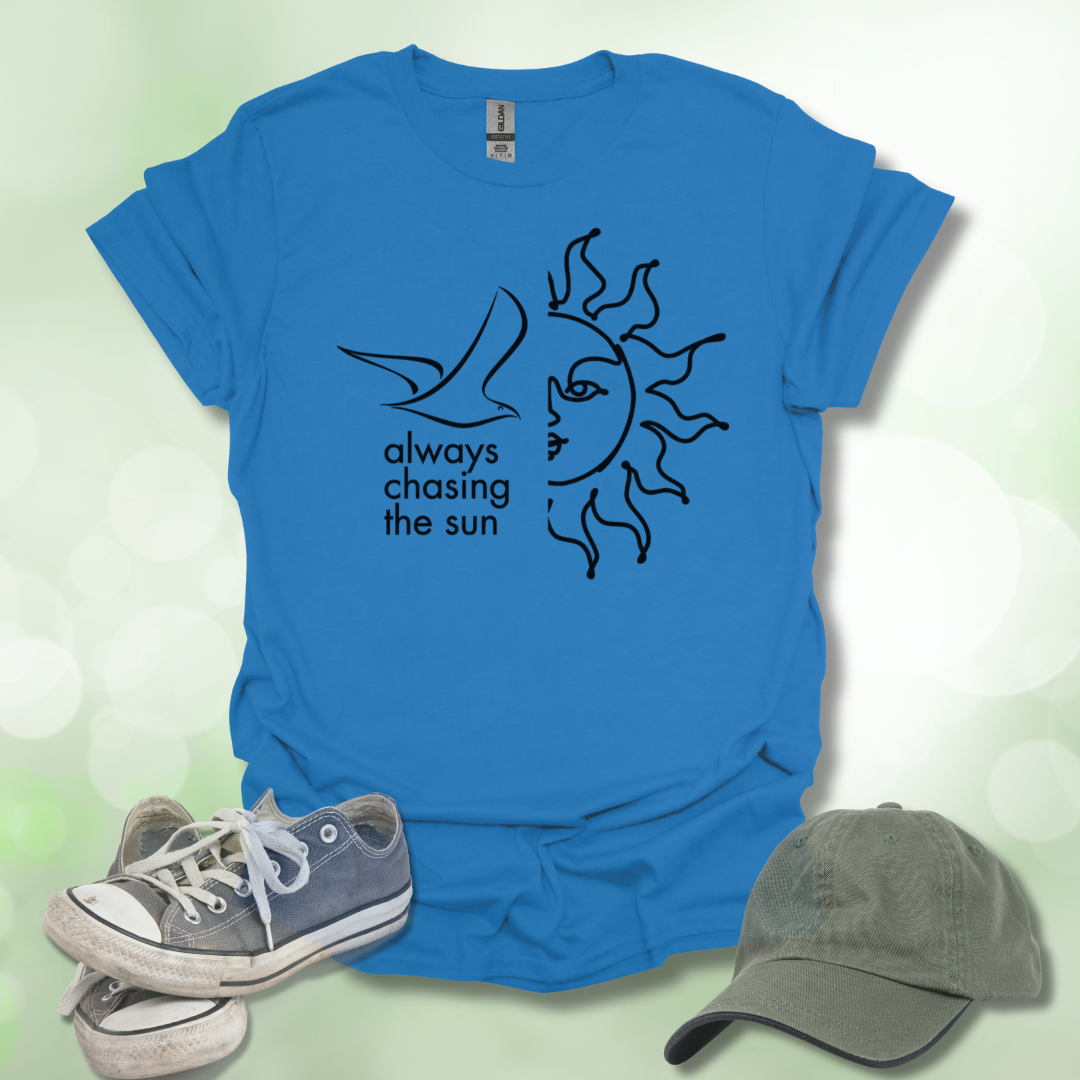 Always Chasing the Sun Tee - Bright & Cheery Summer Vibe
