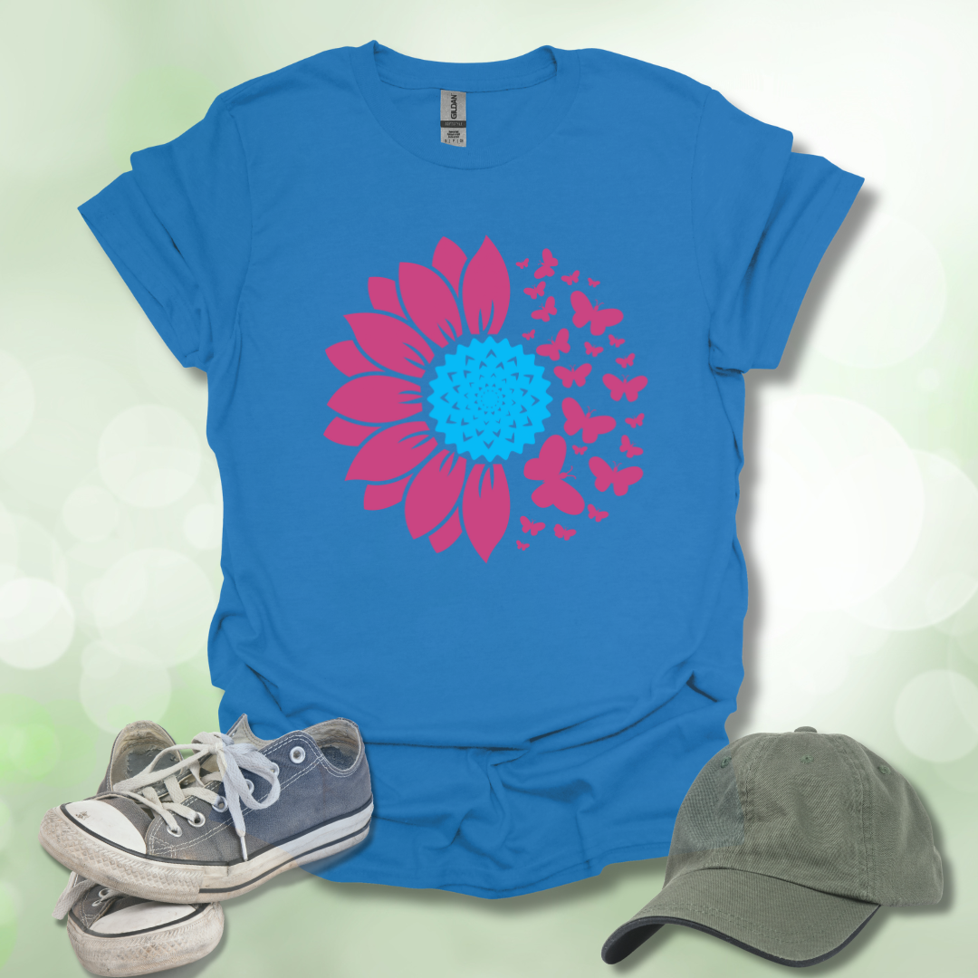 Floral Butterfly Tee