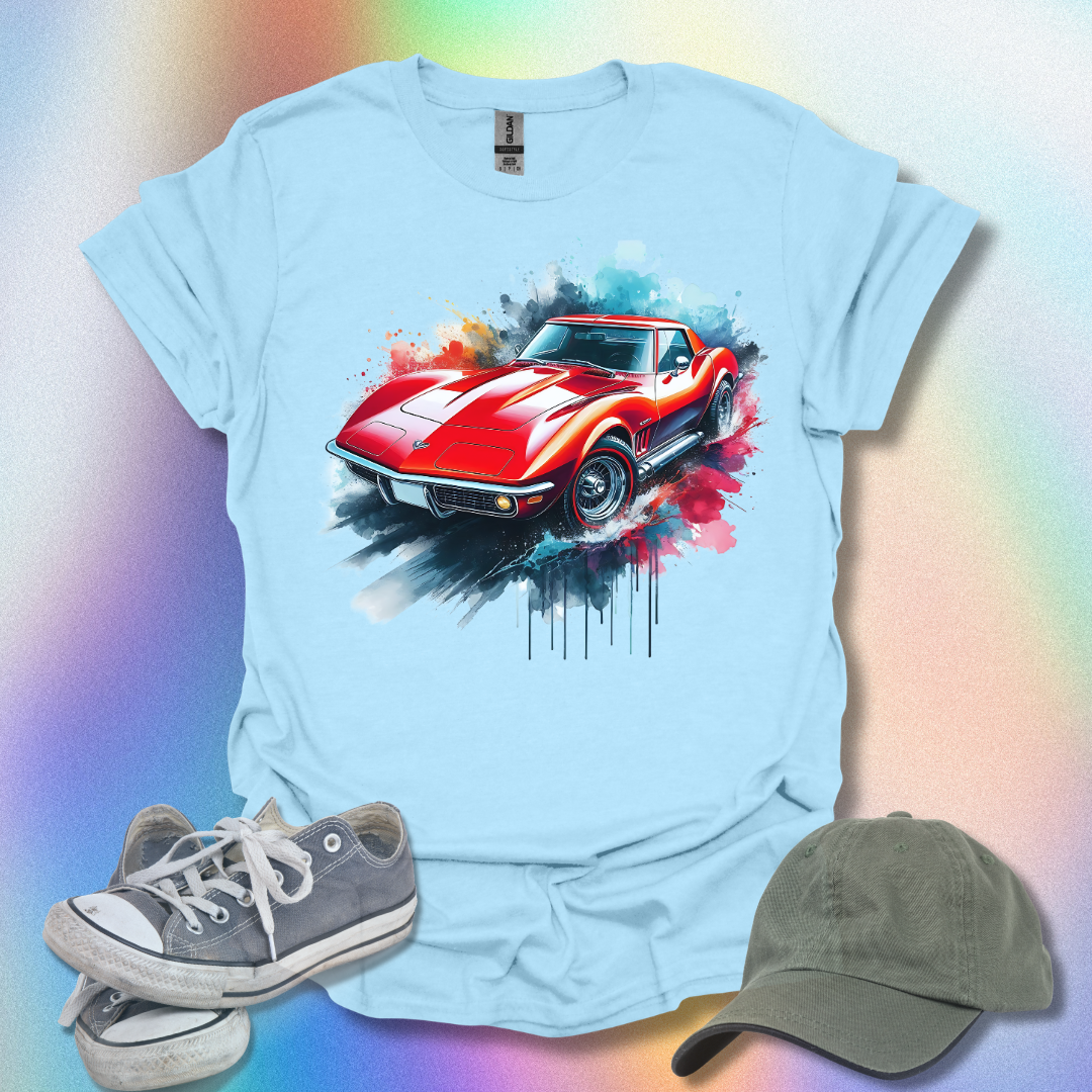 Corvette Classic Car Lover T-Shirt