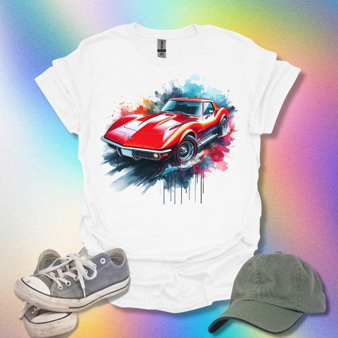 Corvette Classic Car Lover T-Shirt