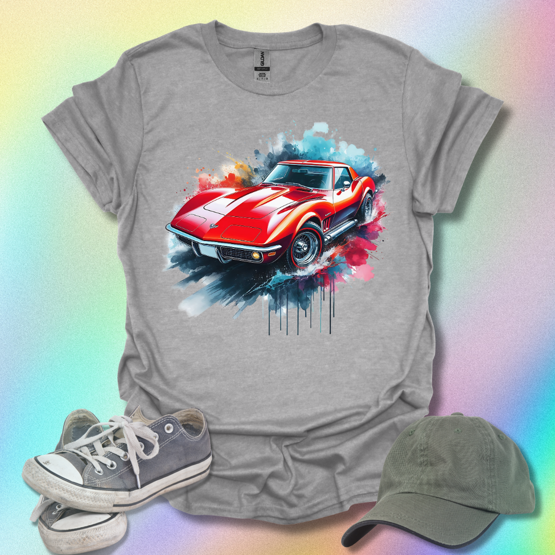 Corvette Classic Car Lover T-Shirt
