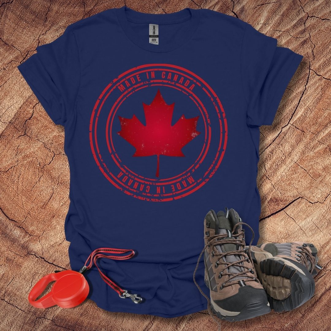 Made in Canada Maple Leaf T-Shirt