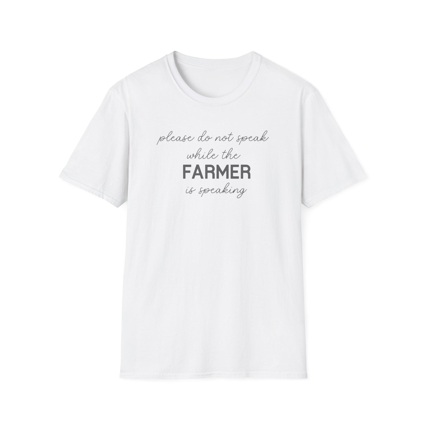 The Farmer is Speaking
