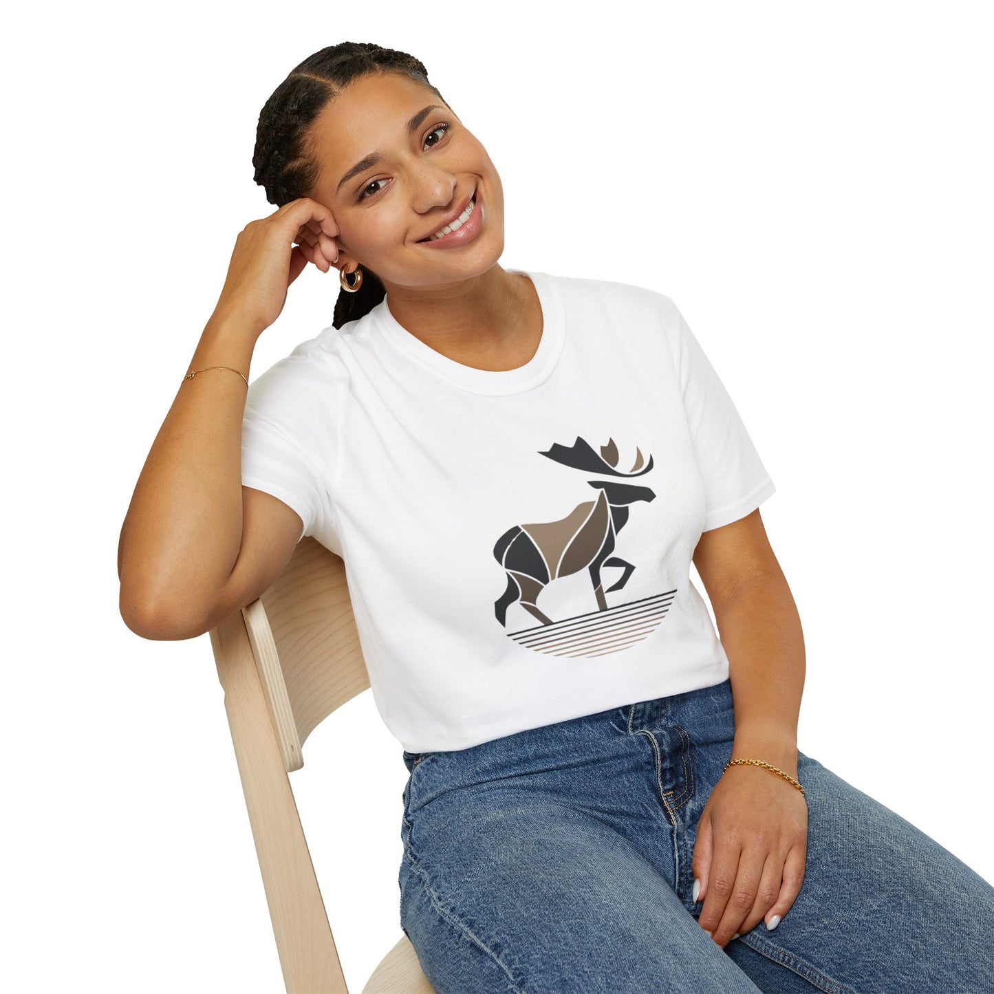 Nature-Inspired Moose T-Shirt