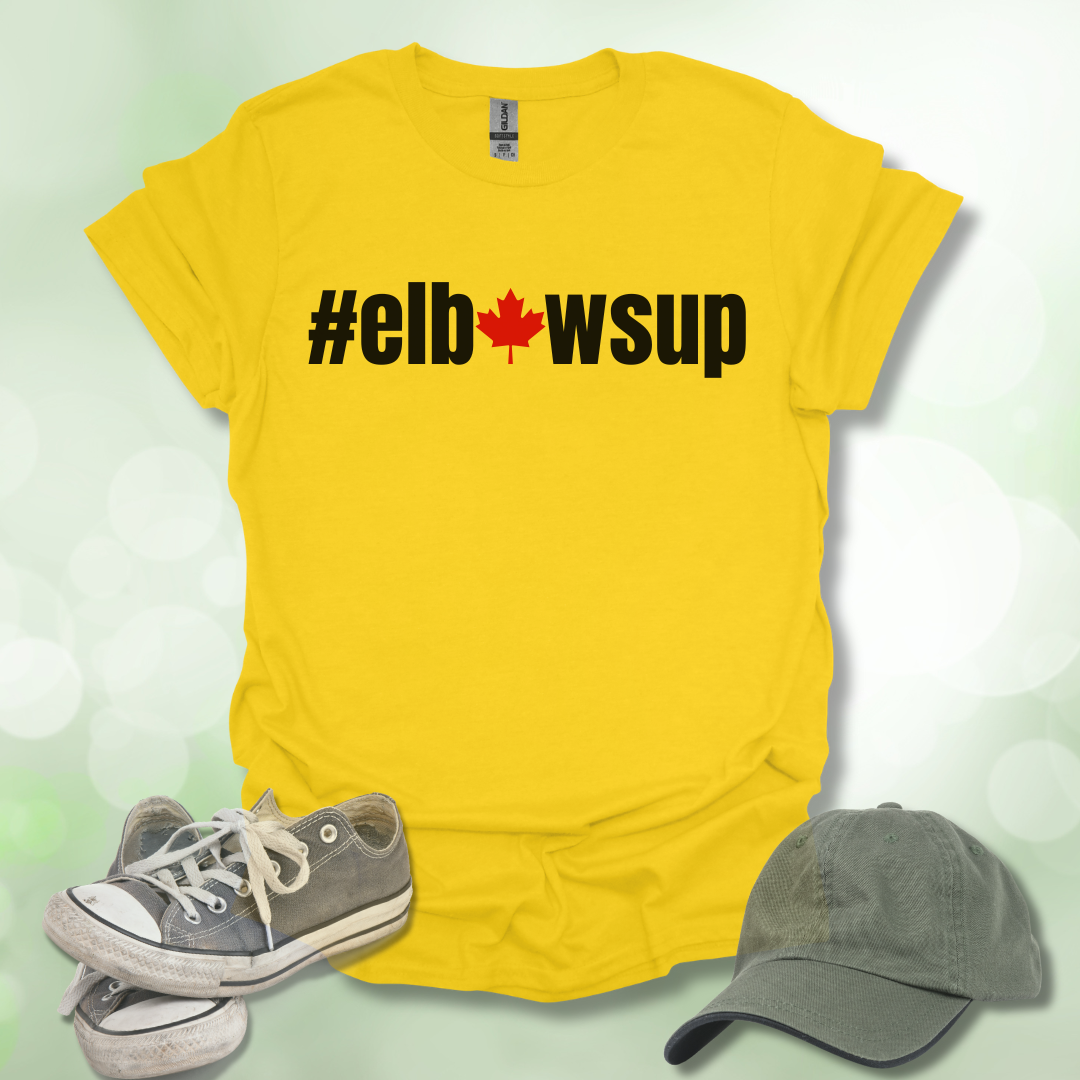 #elbowsup Canadian T-shirt