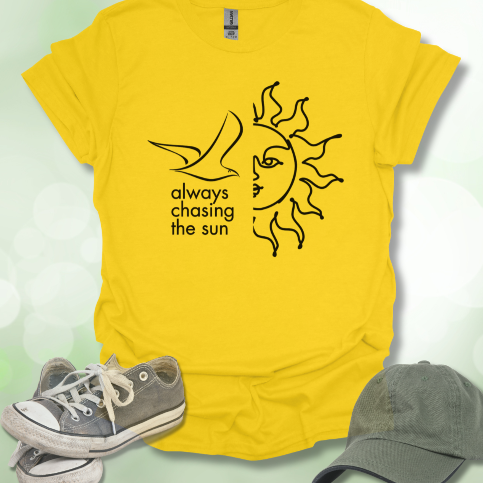 Always Chasing the Sun Tee - Bright & Cheery Summer Vibe