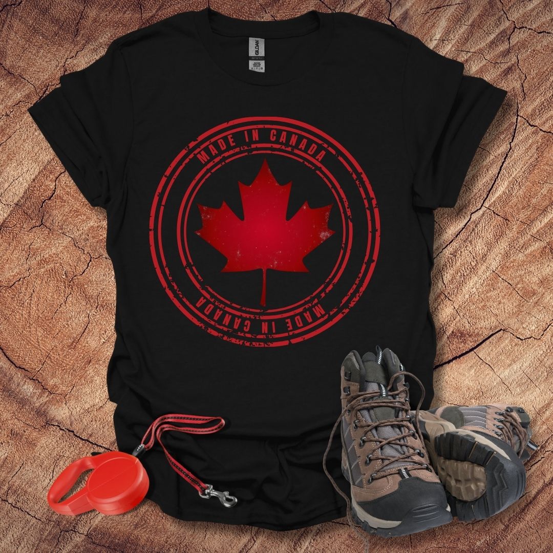 Made in Canada Maple Leaf T-Shirt