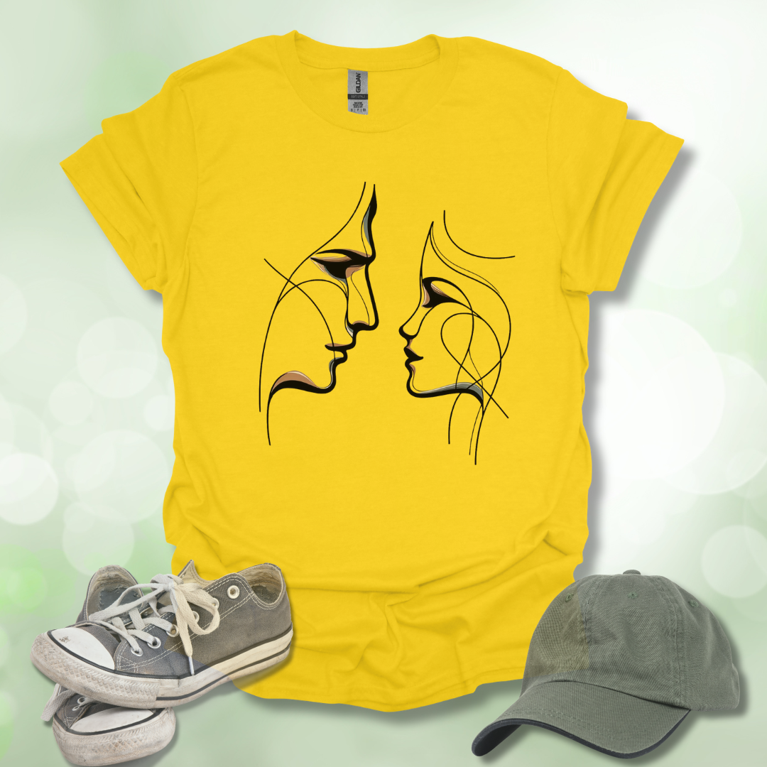 Parent-Child Line-Art Tee