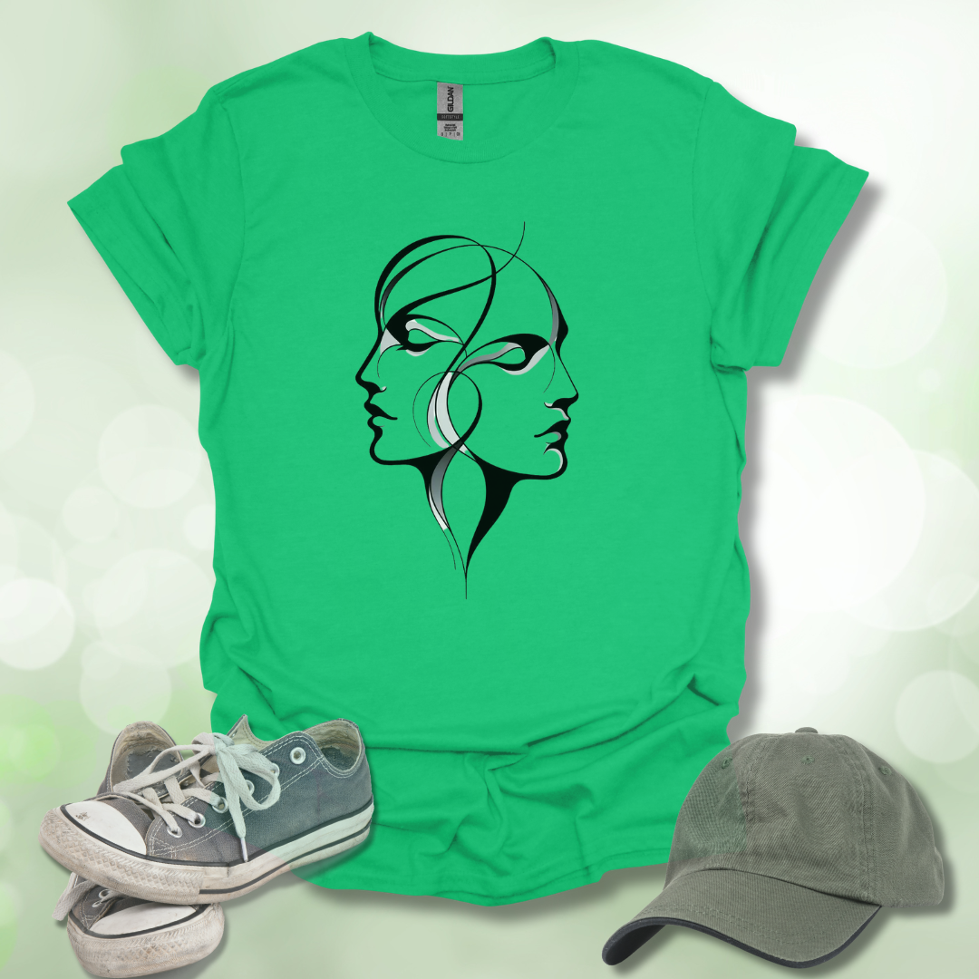Artistic Duality Two Faces Shirt