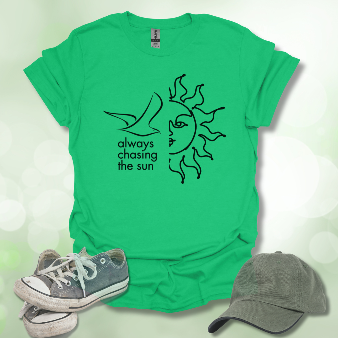 Always Chasing the Sun Tee - Bright & Cheery Summer Vibe