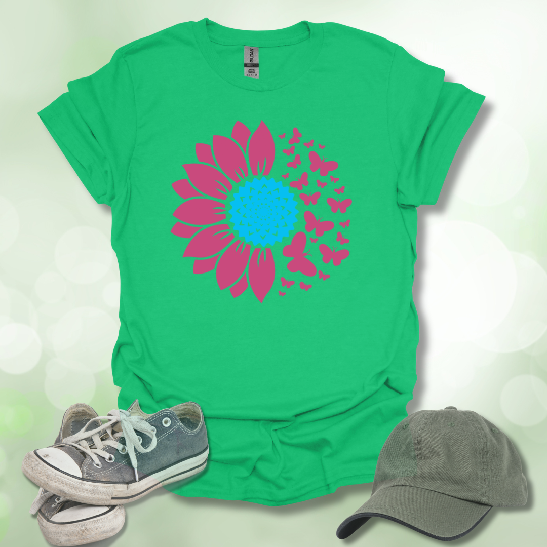 Floral Butterfly Tee