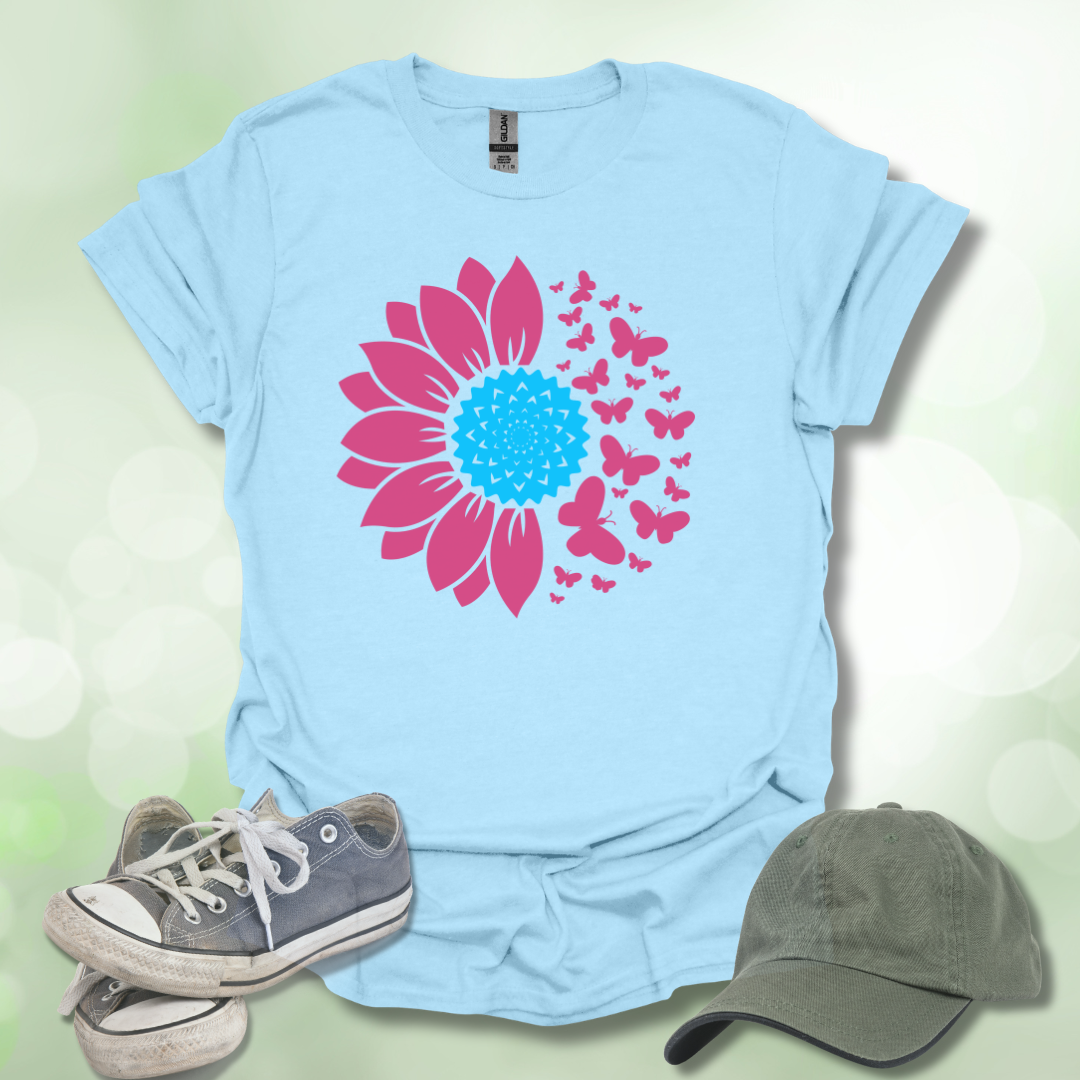 Floral Butterfly Tee