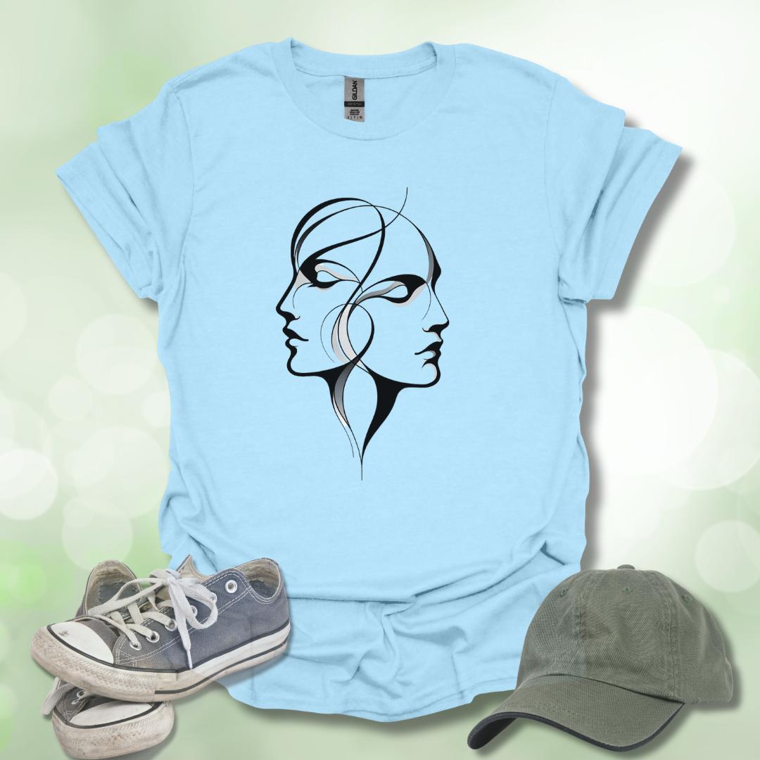 Artistic Duality Two Faces Shirt