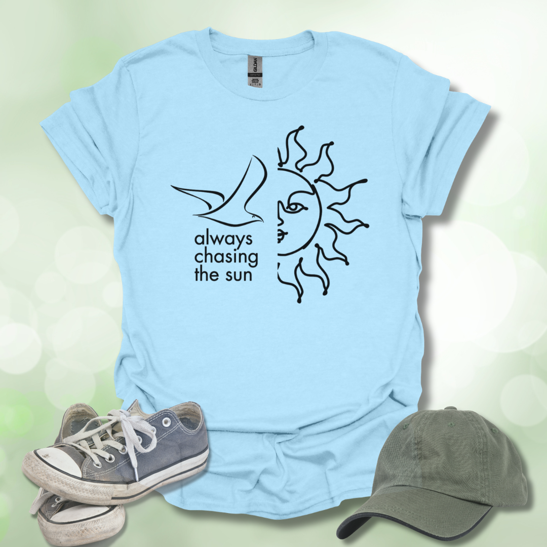 Always Chasing the Sun Tee - Bright & Cheery Summer Vibe