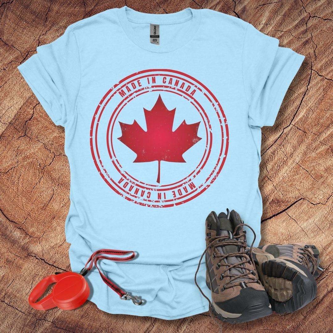 Made in Canada Maple Leaf T-Shirt