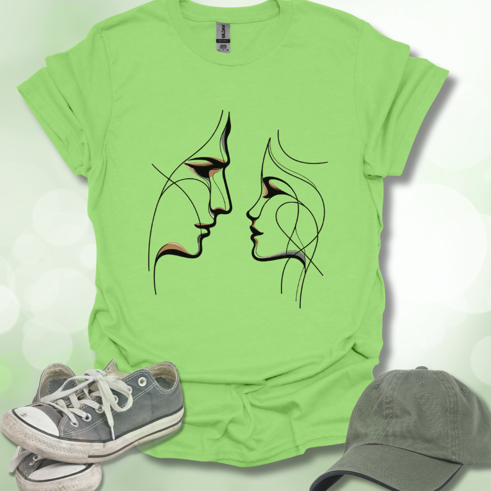 Parent-Child Line-Art Tee