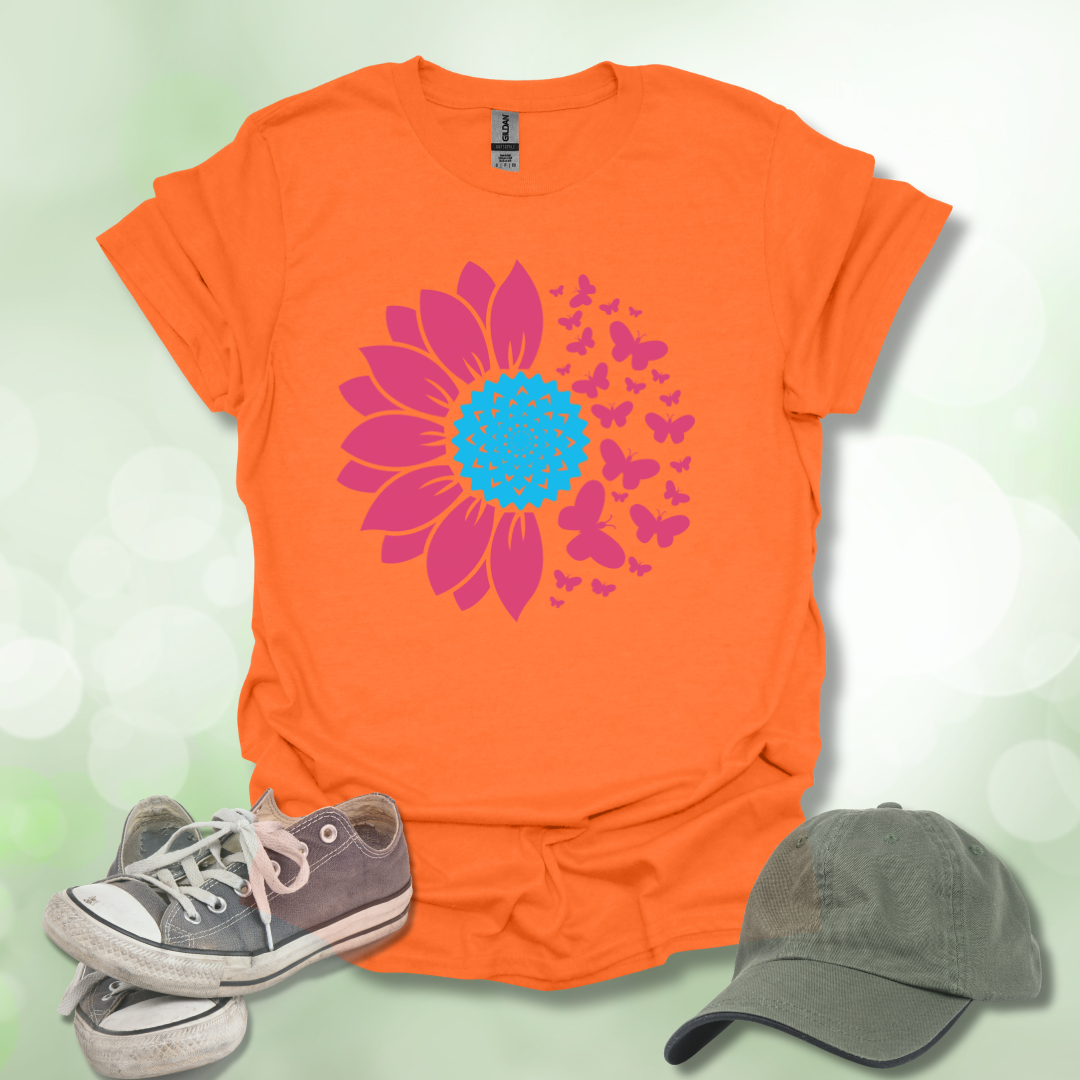 Floral Butterfly Tee