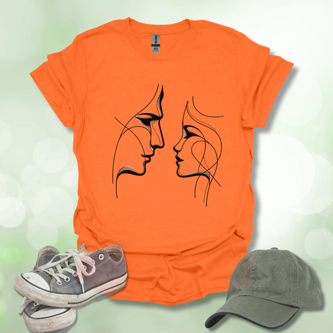 Parent-Child Line-Art Tee
