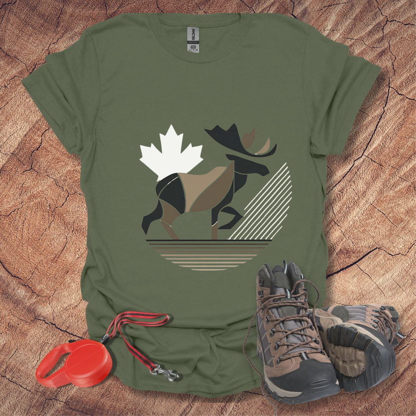 Nature-Inspired Moose T-Shirt
