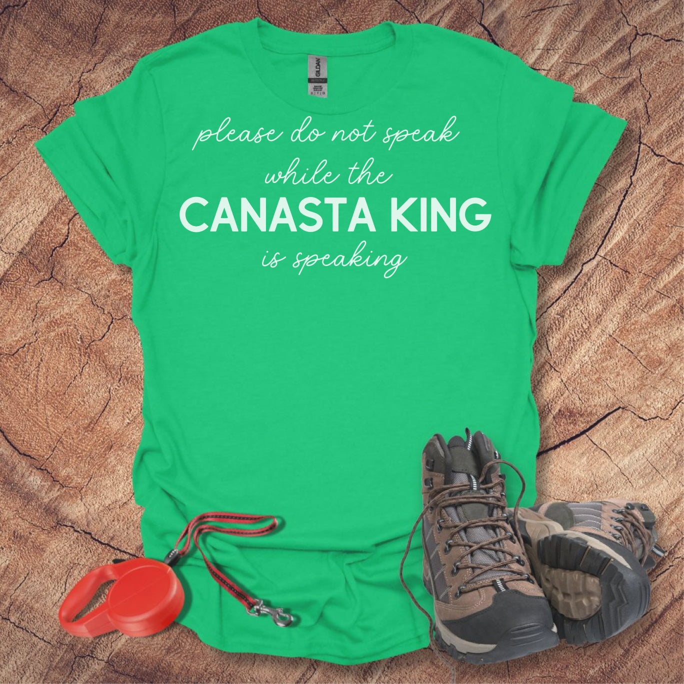 'Please Do Not Speak While The Canasta King Is Speaking'