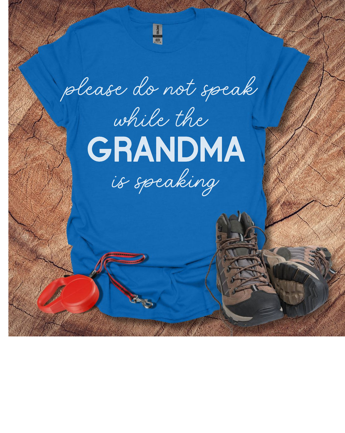 'Please Do Not Speak While The Grandma Is Speaking'