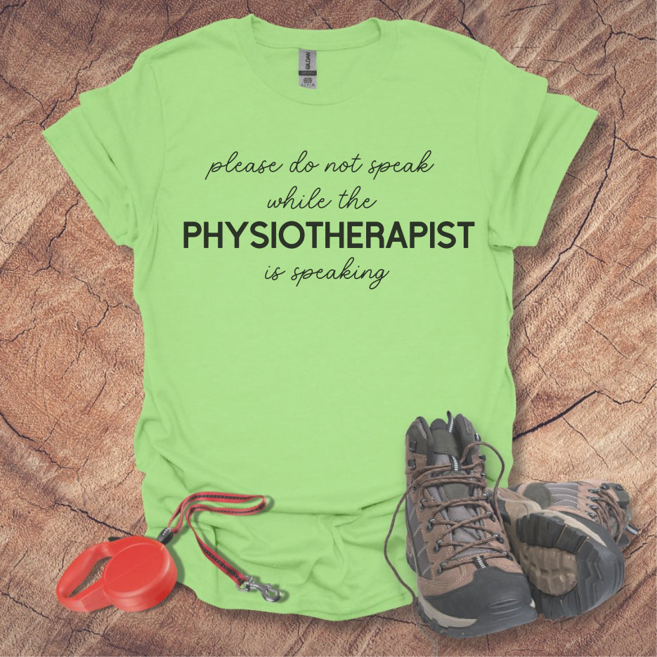'Please Do Not Speak While The Yoga Instructor Is Speaking'