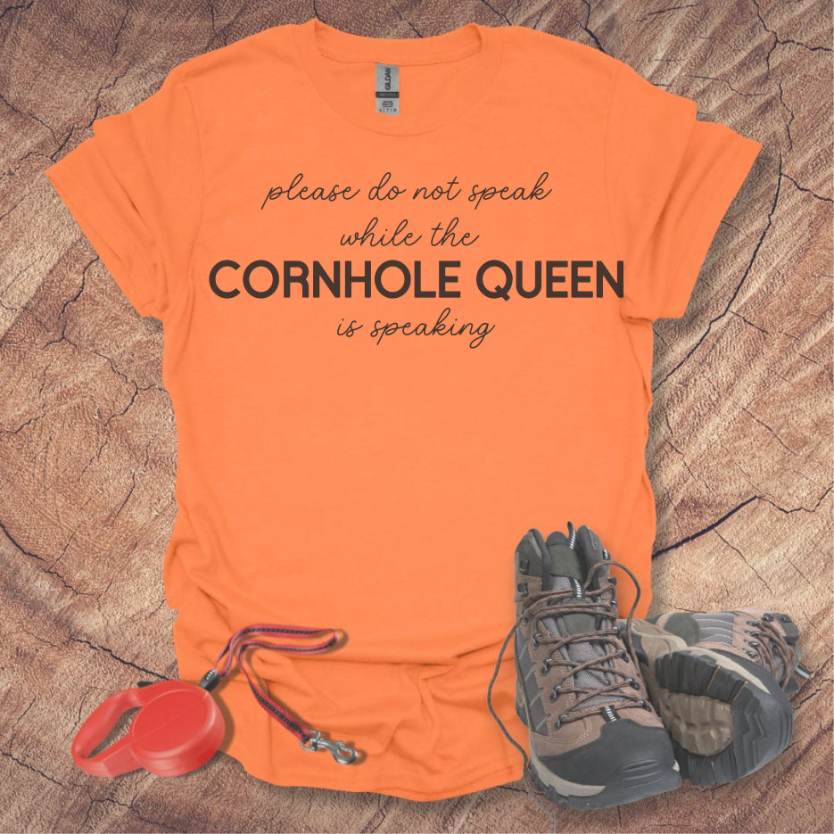 'Please Do Not Speak While The Cornhole Queen Is Speaking'