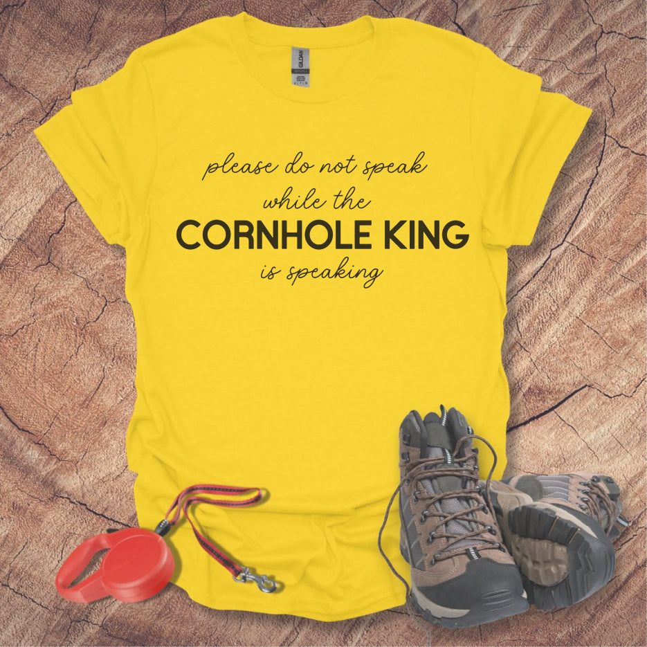 Funny Cornhole King T-Shirt