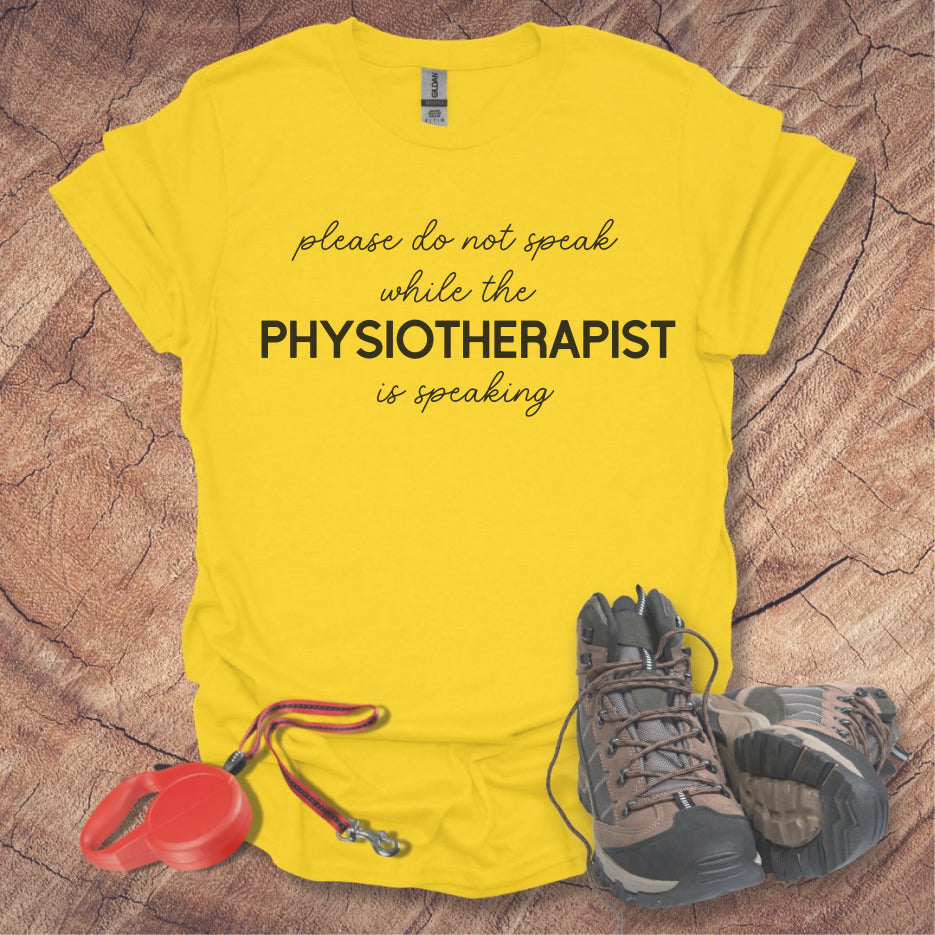 'Please Do Not Speak While The Yoga Instructor Is Speaking'