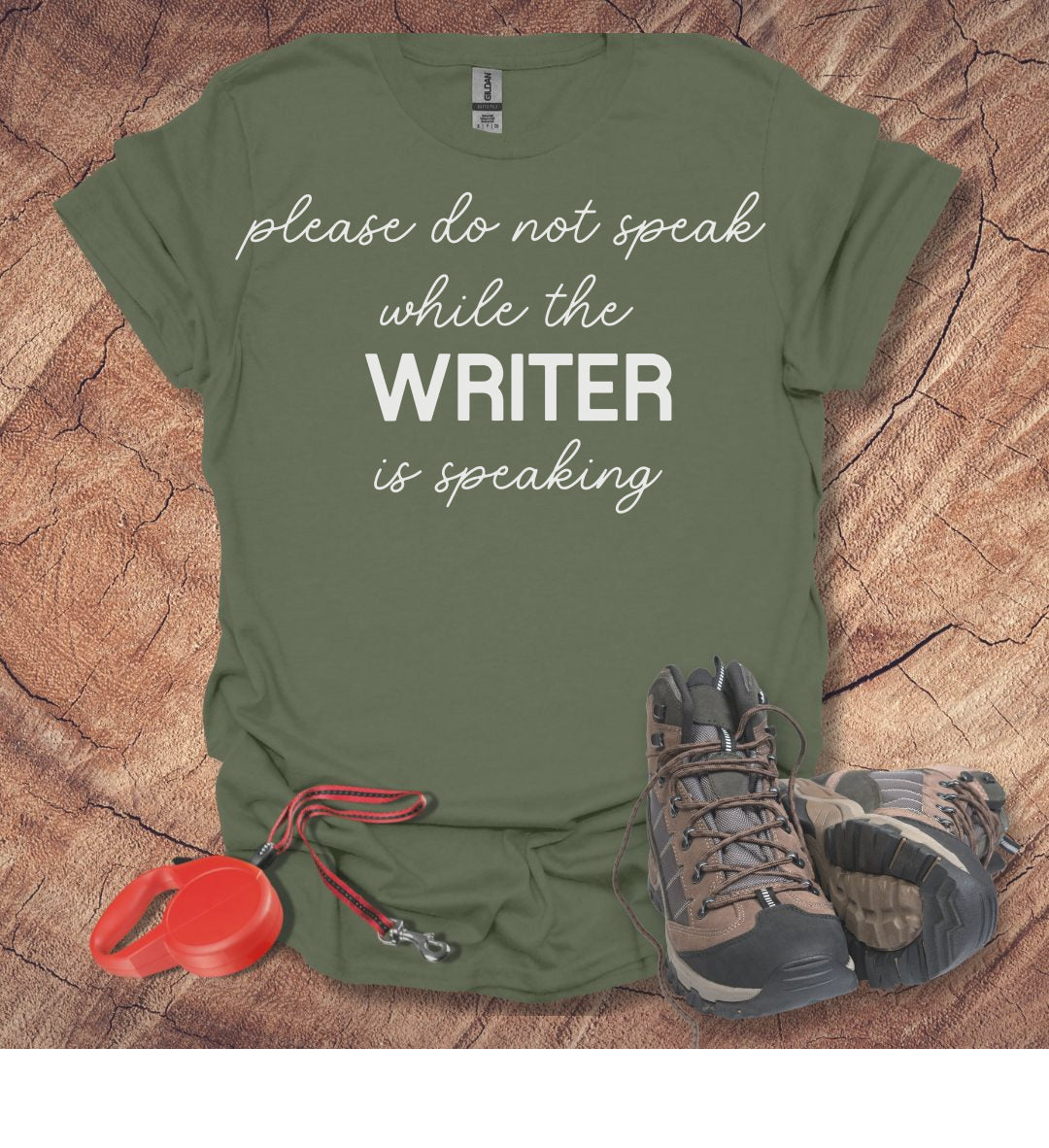 'Please Do Not Speak While The Writer Is Speaking'