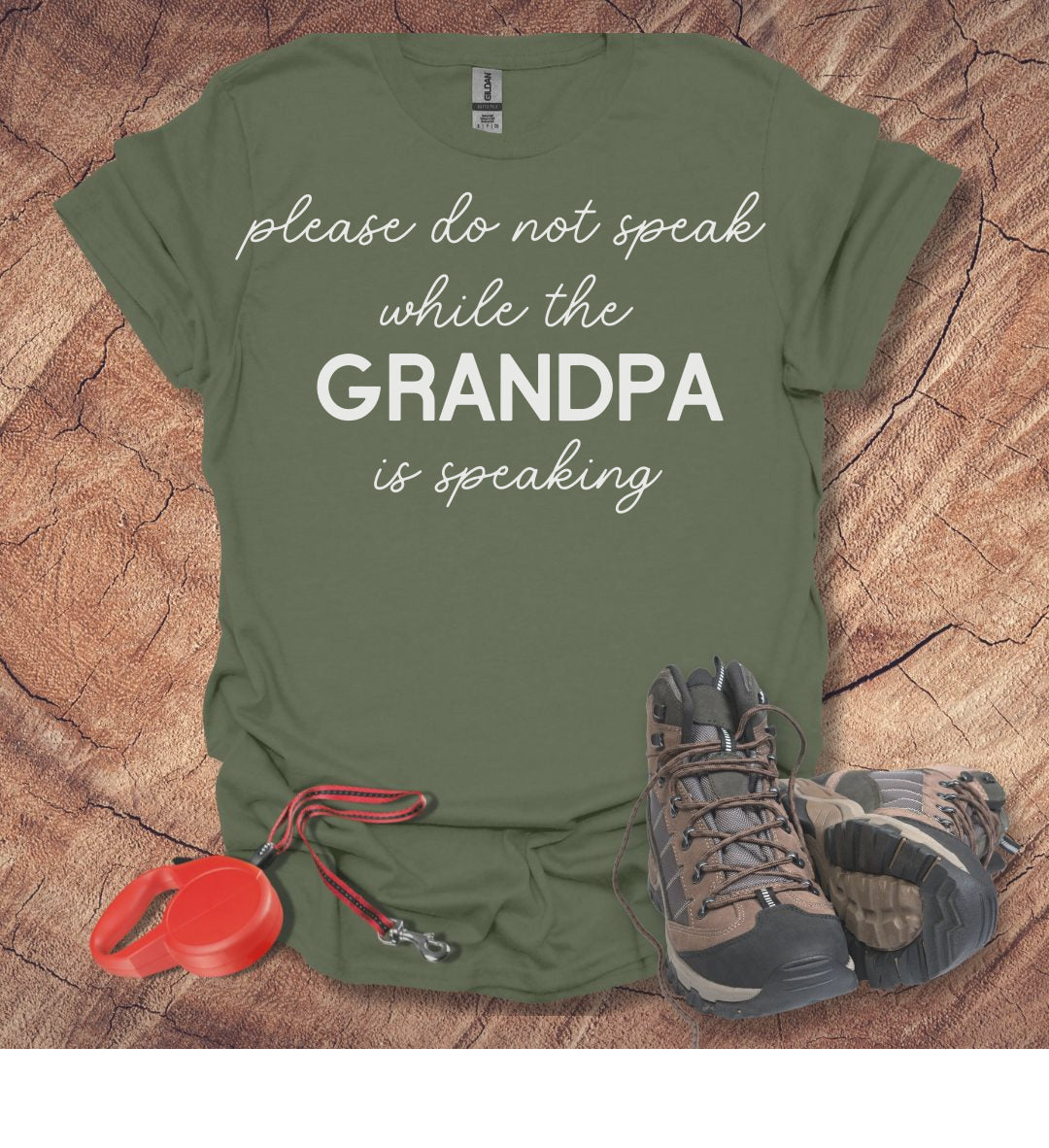 'Please Do Not Speak While The Grandpa Is Speaking'