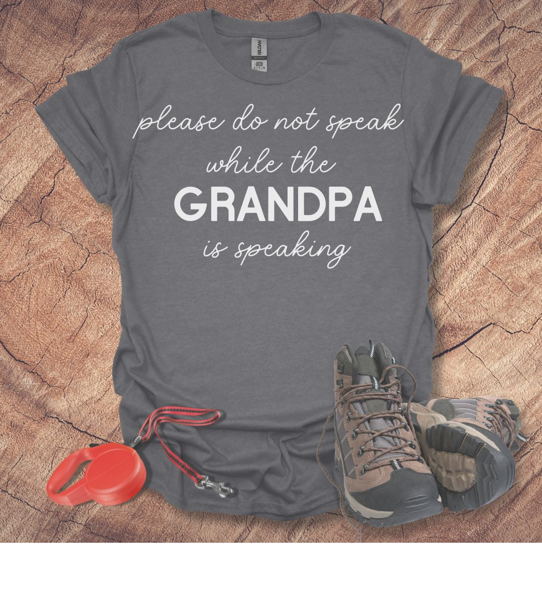 'Please Do Not Speak While The Grandpa Is Speaking'