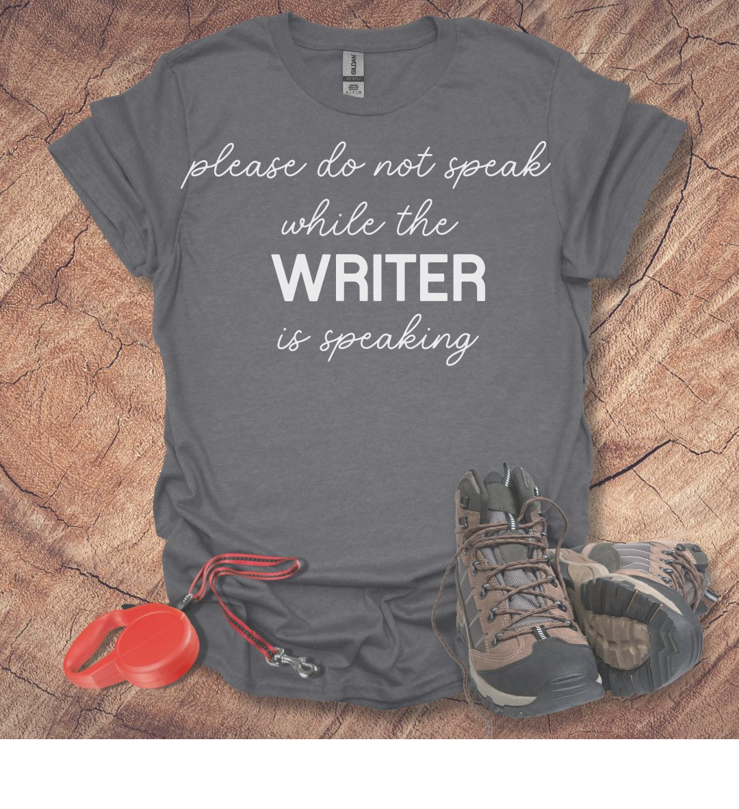 'Please Do Not Speak While The Writer Is Speaking'