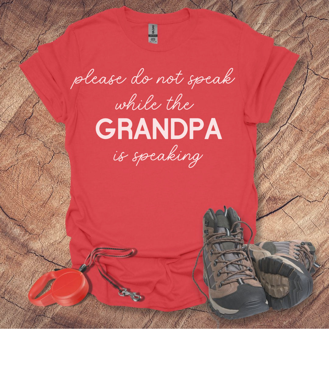 'Please Do Not Speak While The Grandpa Is Speaking'