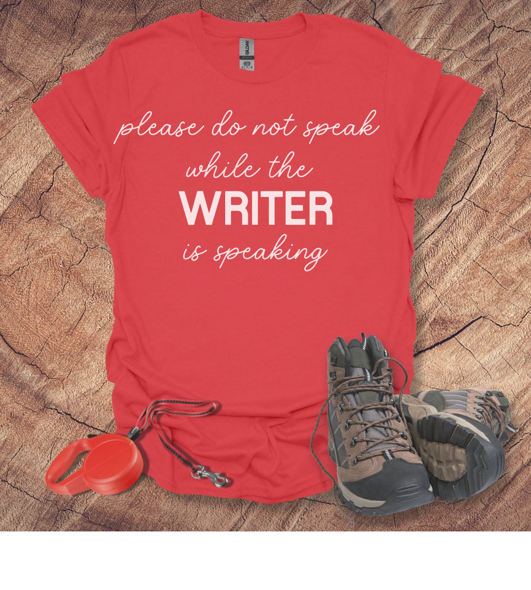 'Please Do Not Speak While The Writer Is Speaking'