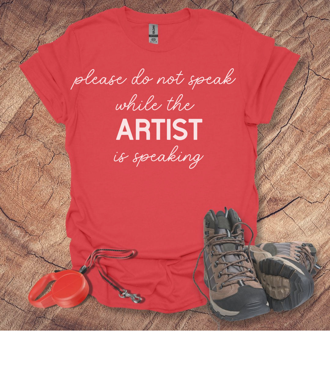 Artist Speaking Softstyle T-Shirt