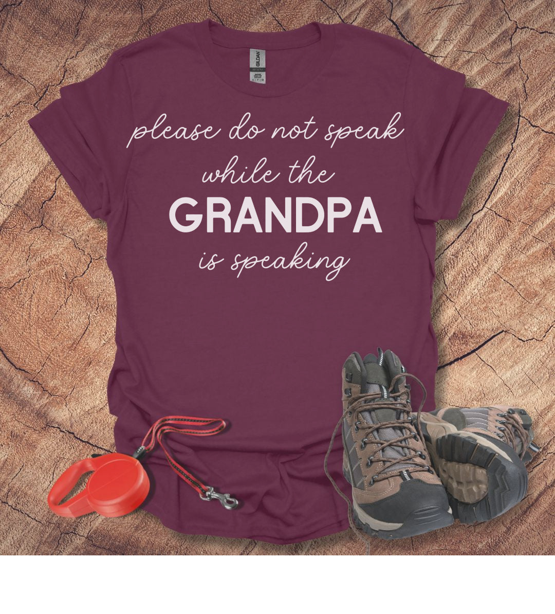 'Please Do Not Speak While The Grandpa Is Speaking'