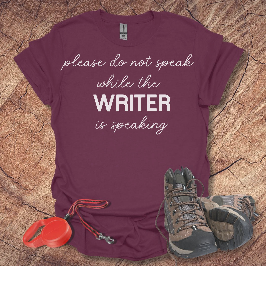 'Please Do Not Speak While The Writer Is Speaking'