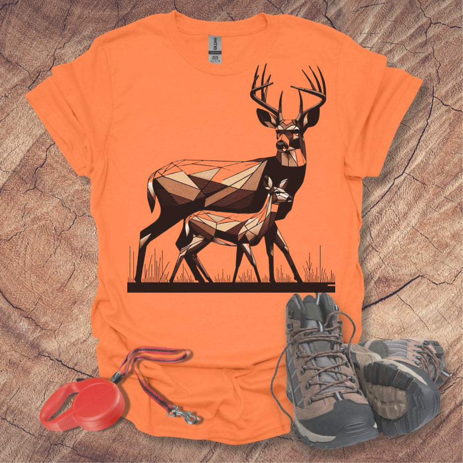 Geometric Deer T-Shirt